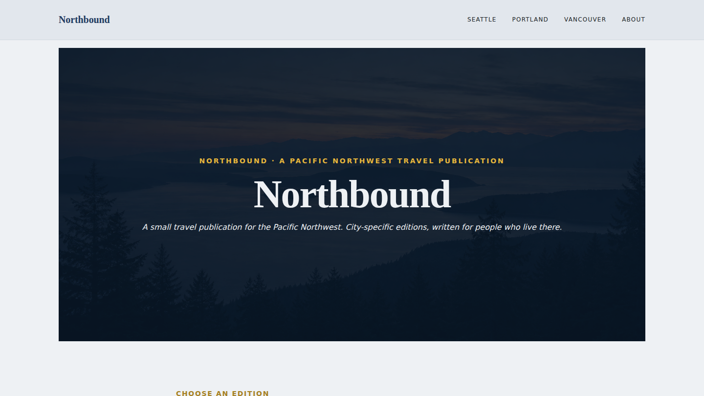 Northbound